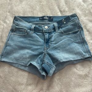 Hollister low rise jean shorts